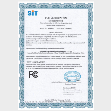 ismod ii fcc-certificeringen