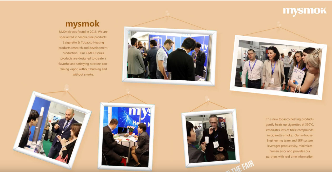 Yun Xi's deelname aan world tobacco europe 2018
