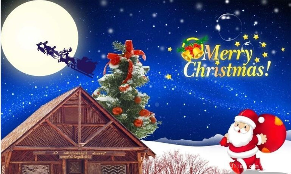 Yun Xi wens je een witte kerst